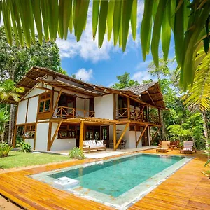 Villa Village La Dolce Com Club E Quadra De Tennis, Trancoso